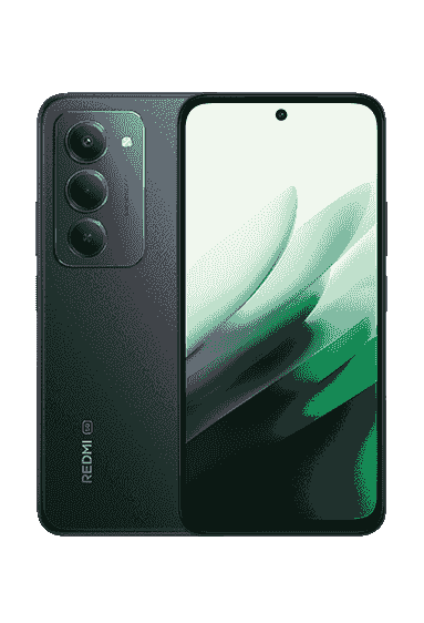 Mobilní telefon  Xiaomi Redmi 15 5G v černé barvě, 128 GB uložiště