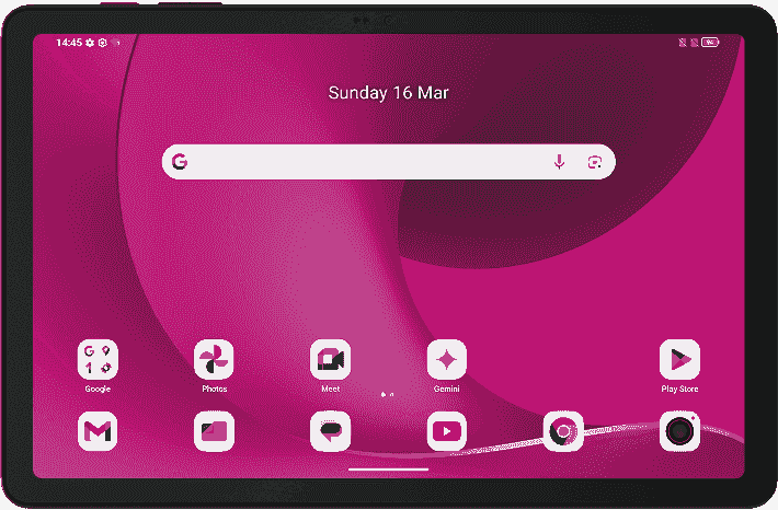 T Tablet 2 - Běžný režim
