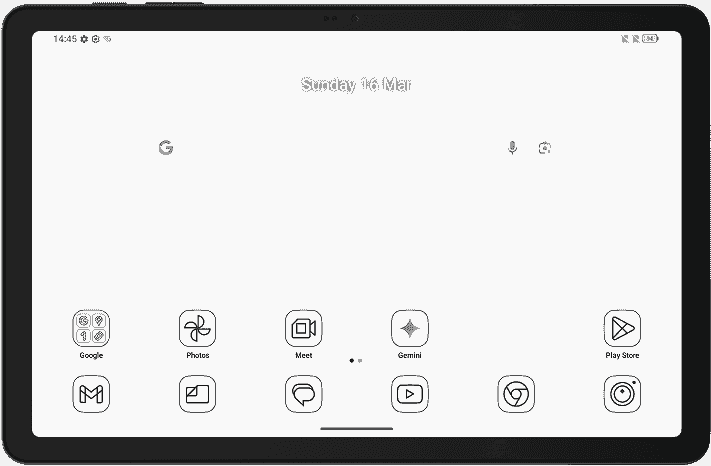 T Tablet 2 - Inkoustový papír