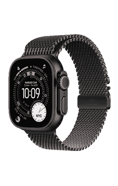 Apple Watch Ultra 3 GPS+Cell 49mm Titan Black + Titan Black Milanese Loop